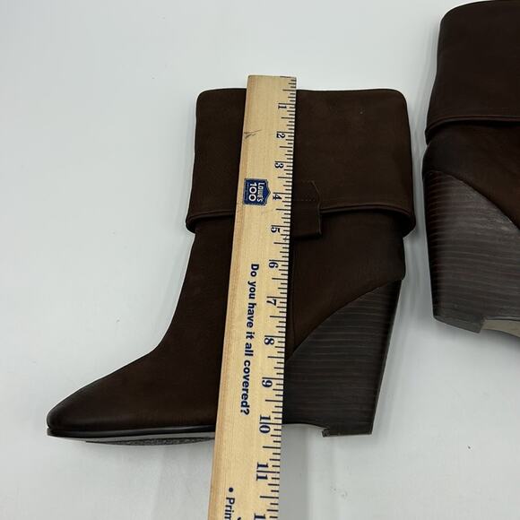 ASH WOMEN BROWN LEATHER WEDGE HEEL SIZE 38 U.S. SIZE 8 - Picture 8 of 10